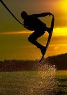 sunset wakeboard