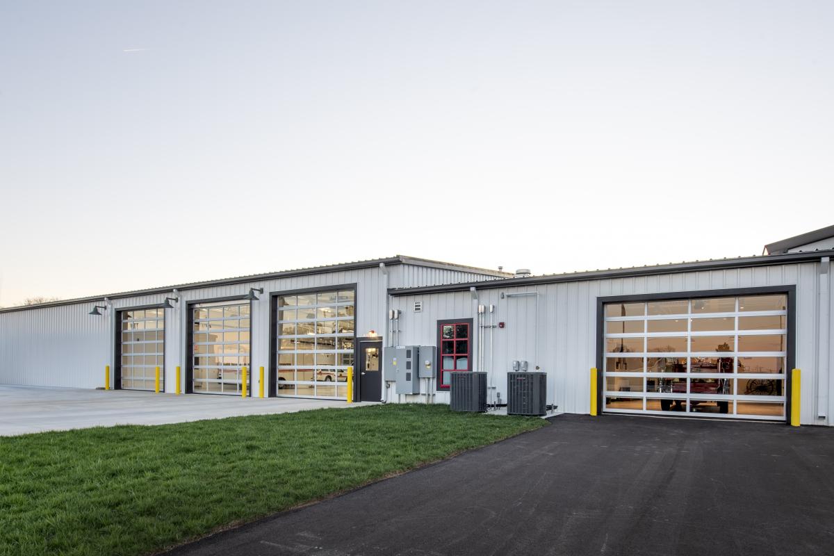 Fire Hall 1 side view