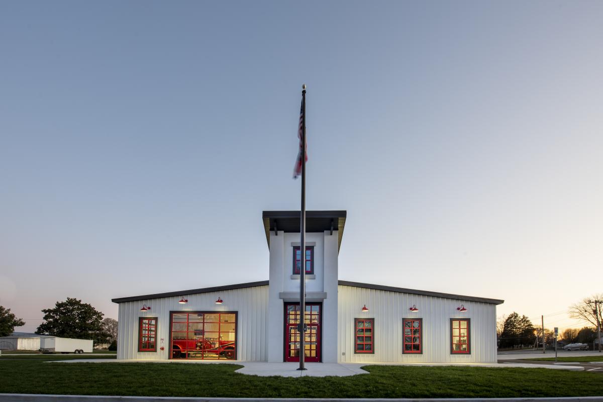 Fire Hall 1 Front View