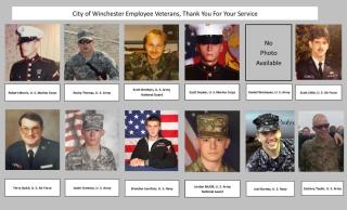 City of Winchester Employee Veterans