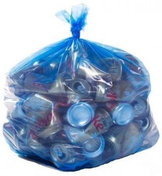 Blue bag recycling