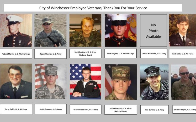 City of Winchester Employee Veterans